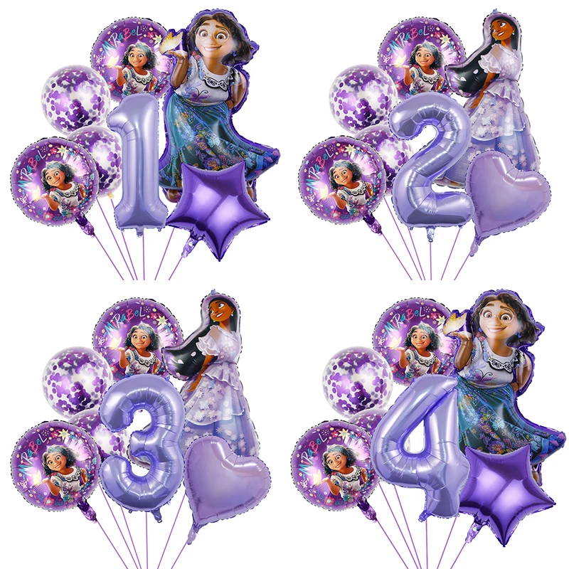 Encanto Disney Cumpleaños Isabella Mirabel Aluminum Film Balloon for Children's Birthday Party Encanto Party Decorations Globos
Encanto Disney Cumpleaños Isabella Mirabel Aluminum Film Balloon for Children's Birthday Party Encanto Party Decorations Globos