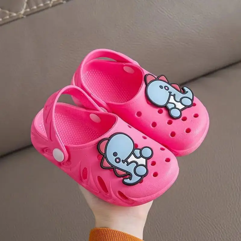 Children Summer New Cute Dinosaur Sandal Baby Indoor Hole Shoes Men And Women Children Anti-Skid Beach Garden Shoes
Children Summer New Cute Dinosaur Sandal Baby Indoor Hole Shoes Men And Women Children Anti-Skid Beach Garden Shoes