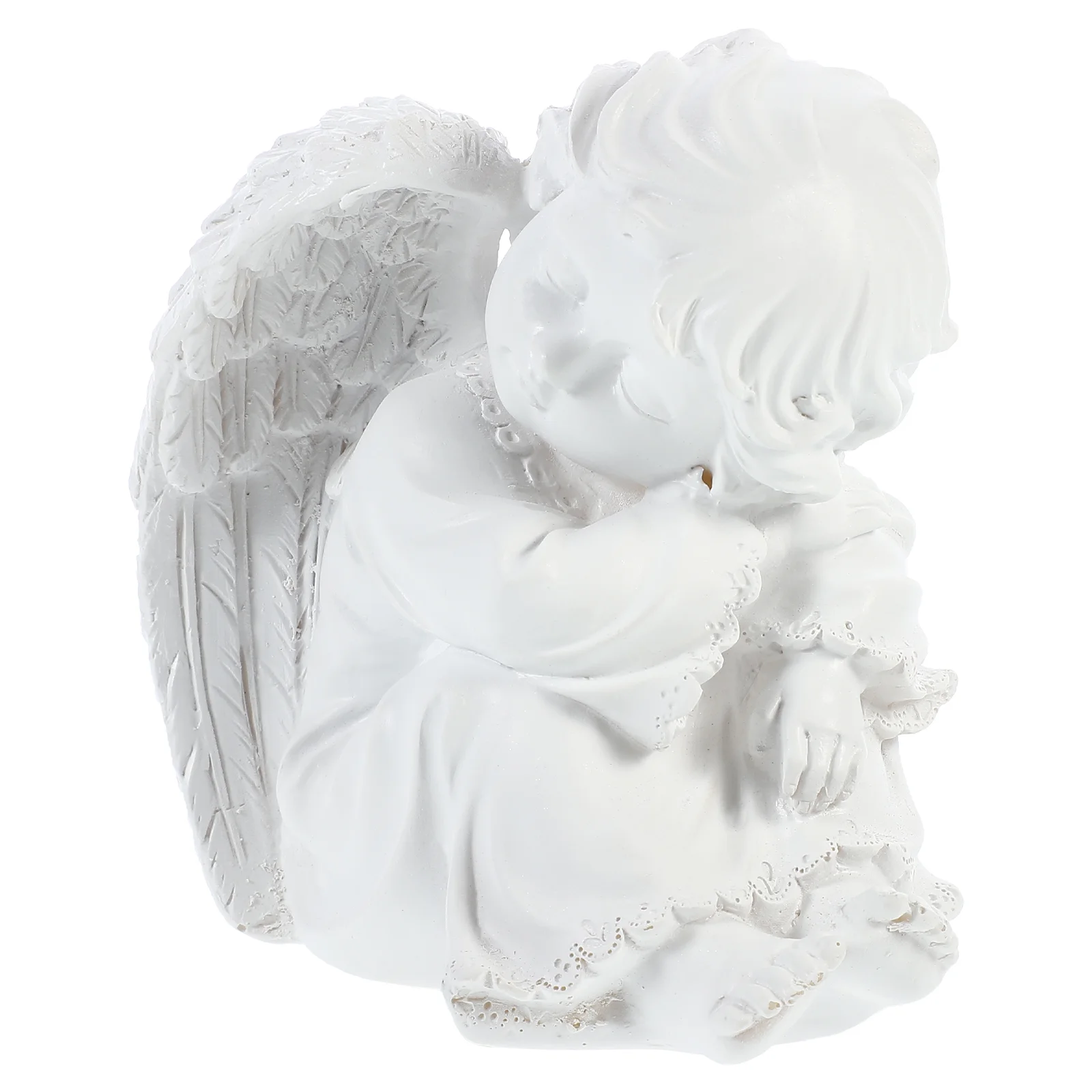Ornaments Resin Angel Statue Outdoor Desktop Adornment Cupid Sculpture Synthetic Figurine
Ornaments Resin Angel Statue Outdoor Desktop Adornment Cupid Sculpture Synthetic Figurine