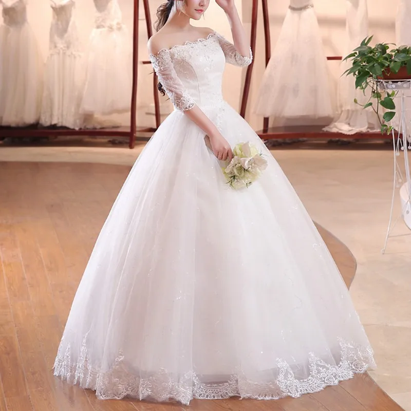 Lace Up Boat Neck Half Sleeves Wedding Dress For Women 2023 New Arrivals Vestido Novia Boho Boho Ivory White Gown Plus Size
Lace Up Boat Neck Half Sleeves Wedding Dress For Women 2023 New Arrivals Vestido Novia Boho Boho Ivory White Gown Plus Size