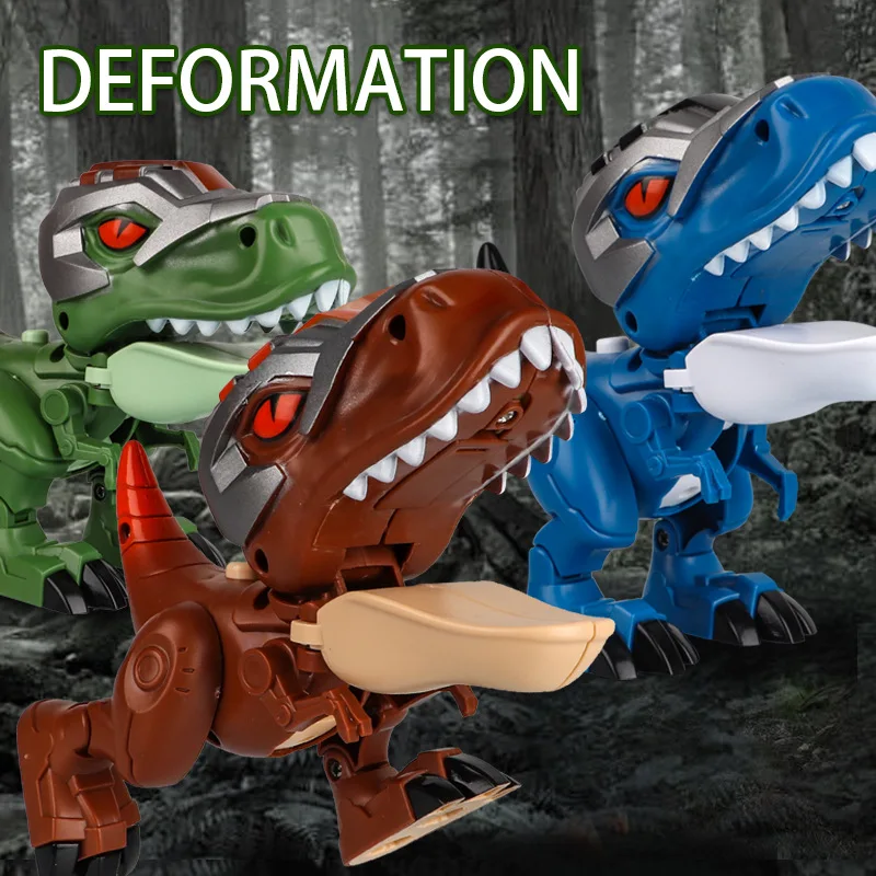 Q Version Fun Transformer игрушка-динозавр двойная форма модель тиранозавра детские игрушки для мальчиков
Q Version Fun Transformer игрушка-динозавр двойная форма модель тиранозавра детские игрушки для мальчиков
