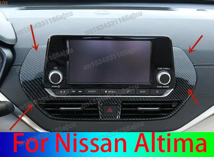 Instrument panel navigation frame air conditioning vent decorative panel protection Car styling For Nissan Altima 2019-2020
Instrument panel navigation frame air conditioning vent decorative panel protection Car styling For Nissan Altima 2019-2020