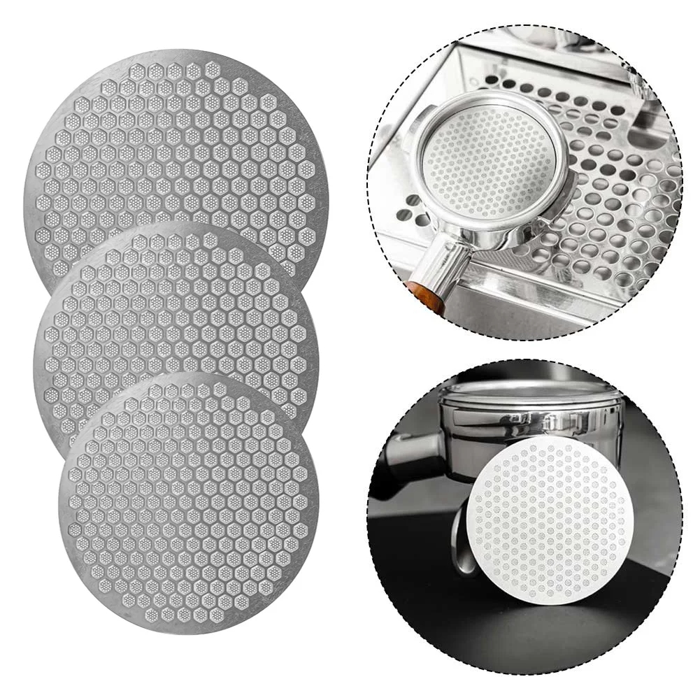 51/53/58mm Coffee Filter Screen Espresso Puck Screen Reusable Double Layer Metal Coffee For Portafilter
51/53/58mm Coffee Filter Screen Espresso Puck Screen Reusable Double Layer Metal Coffee For Portafilter