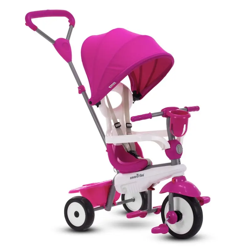 

Breeze Plus, 4-in-1 Toddler Tricycle 15M+ - Pink Bicycle for kids US warehouse Free Shipping