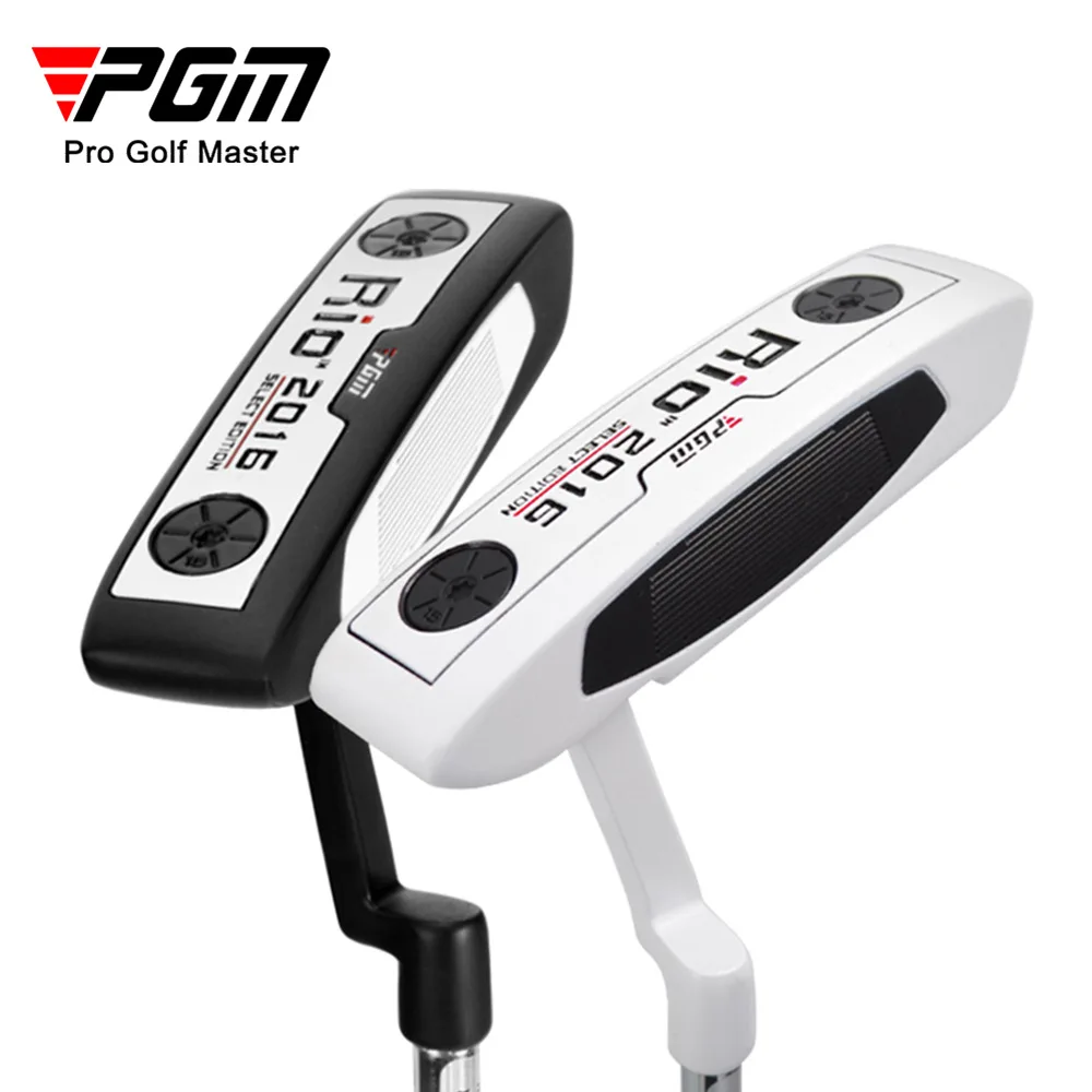 

PGM RIO Men/Women Right Hand Putter Club Stainless Steel Golf Clubs Zinc Alloy Black White for Beginer Putting Training TUG002