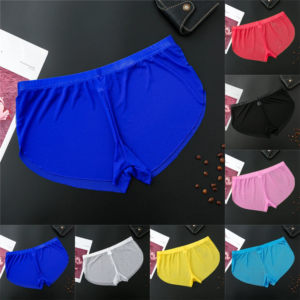 Man Briefs Comfy Boxer Briefs Boxer Breathable Shorts Bodybuilding Sleeping Pants Underwear See Through Underpants Perspective
Man Briefs Comfy Boxer Briefs Boxer Breathable Shorts Bodybuilding Sleeping Pants Underwear See Through Underpants Perspective