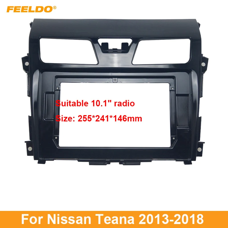 FEELDO Car Audio Radio 2DIN Fascia Frame Adapter For Nissan Teana 10.1" Big Screen DVD Player Dash Fitting Panel Frame Kit
FEELDO Car Audio Radio 2DIN Fascia Frame Adapter For Nissan Teana 10.1" Big Screen DVD Player Dash Fitting Panel Frame Kit