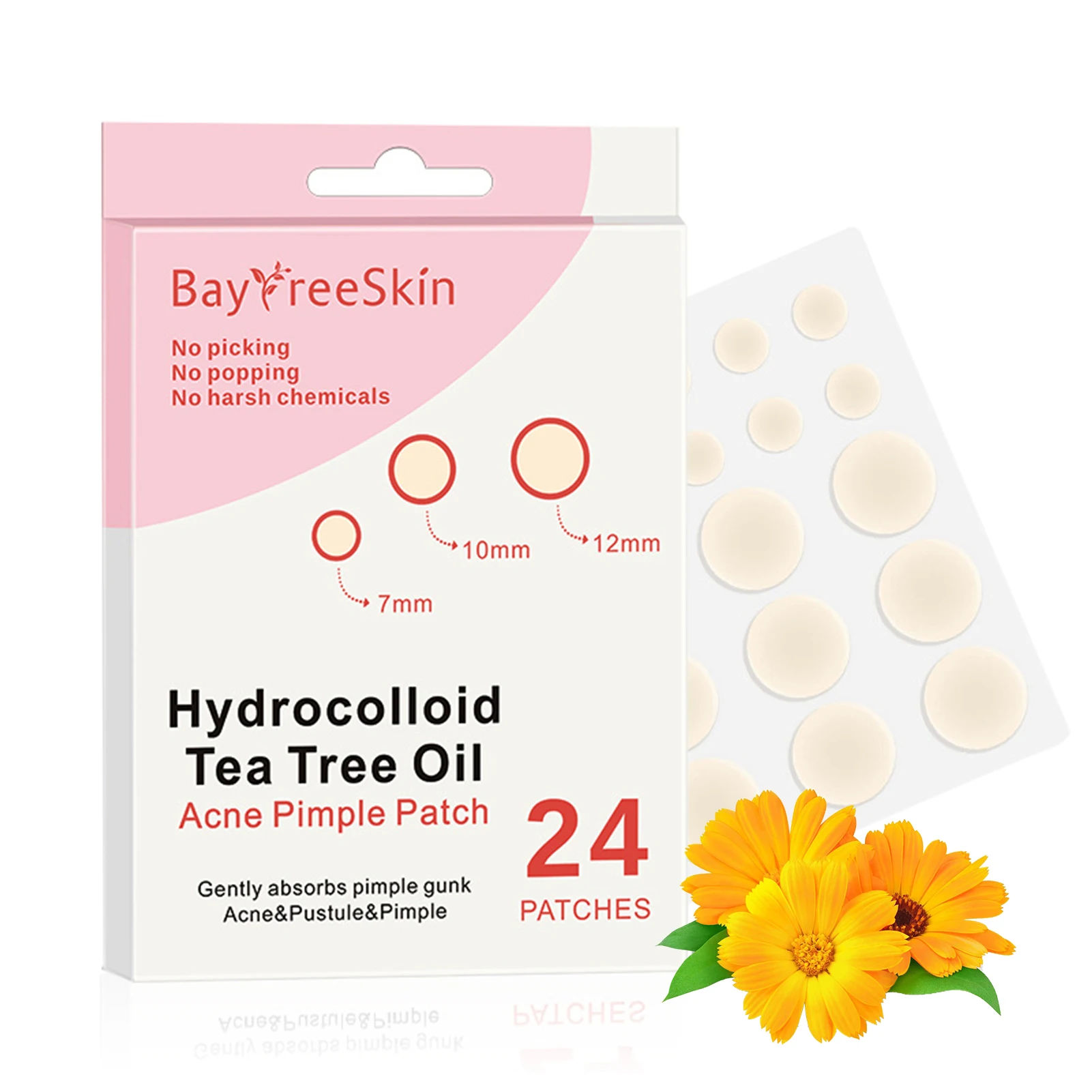 Invisible Pimple Patch Tea Tree Oil And Calendula Oil Pimple Patches Invisible Pimple Patch Excellent Adhesion Blends Seamlessly
Invisible Pimple Patch Tea Tree Oil And Calendula Oil Pimple Patches Invisible Pimple Patch Excellent Adhesion Blends Seamlessly