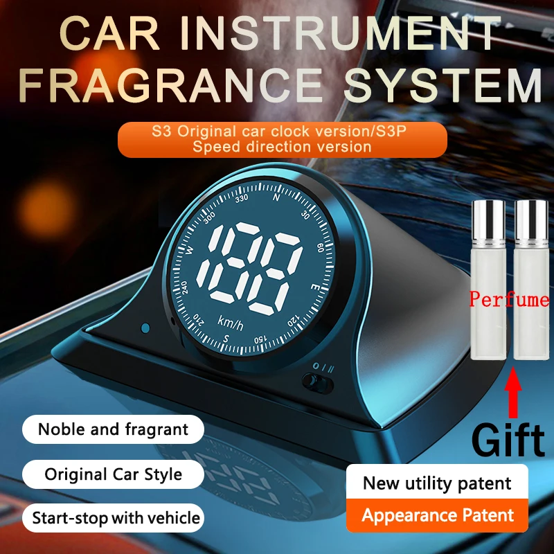Car speed intelligent digital mileage car fragrance home interior auto accessories hanging car air freshener perfume car clock
Car speed intelligent digital mileage car fragrance home interior auto accessories hanging car air freshener perfume car clock