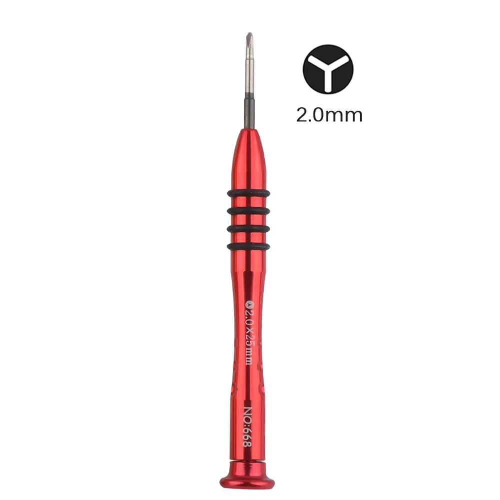 3pcs Aluminum Alloy Screwdriver 0.6mm1.5mm 2.0mm Y Tip Triwing Screwdriver For Phone Smartwatch Repairing Hand Tools
3pcs Aluminum Alloy Screwdriver 0.6mm1.5mm 2.0mm Y Tip Triwing Screwdriver For Phone Smartwatch Repairing Hand Tools