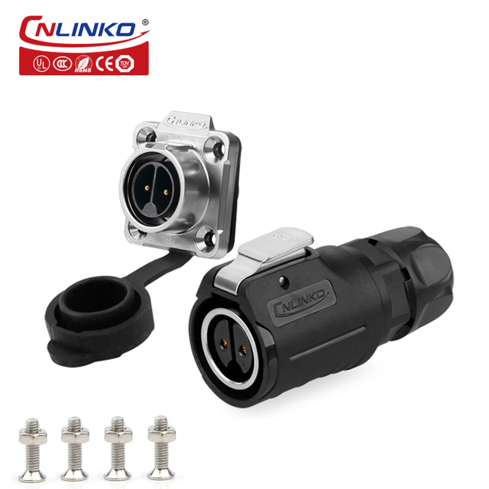 CNLINKO LP16 Waterproof Connector IP67 Female Plug & Male Socket Mechanical Power Signal Panel Mount Connectors 2/3/4/5/7/8/9pin
CNLINKO LP16 Waterproof Connector IP67 Female Plug & Male Socket Mechanical Power Signal Panel Mount Connectors 2/3/4/5/7/8/9pin