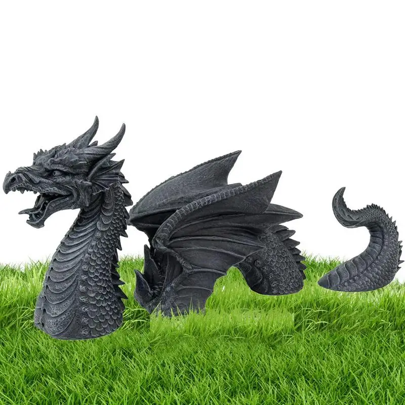 Resin Gardening Dragon Statue Decorative Durable Sculpture Garden Aesthetic Decor Courtyard Ornament Gift
Resin Gardening Dragon Statue Decorative Durable Sculpture Garden Aesthetic Decor Courtyard Ornament Gift