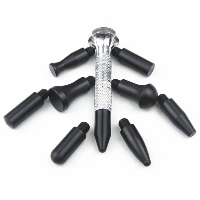 Lightweight and Convenient, High Strength Paintless Car Dent Repair Hail Removal Tools Kit Tap Down Pen with 9 Heads
Lightweight and Convenient, High Strength Paintless Car Dent Repair Hail Removal Tools Kit Tap Down Pen with 9 Heads