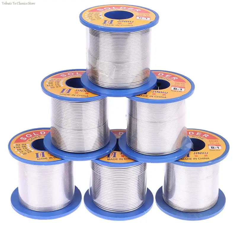 Wholesale 1pc solder wire 250g 0.5/0.6/0.8/1.0/1.2/1.5/2.0mm tin lead rosin core tin wire for electrical repair welding wire
Wholesale 1pc solder wire 250g 0.5/0.6/0.8/1.0/1.2/1.5/2.0mm tin lead rosin core tin wire for electrical repair welding wire