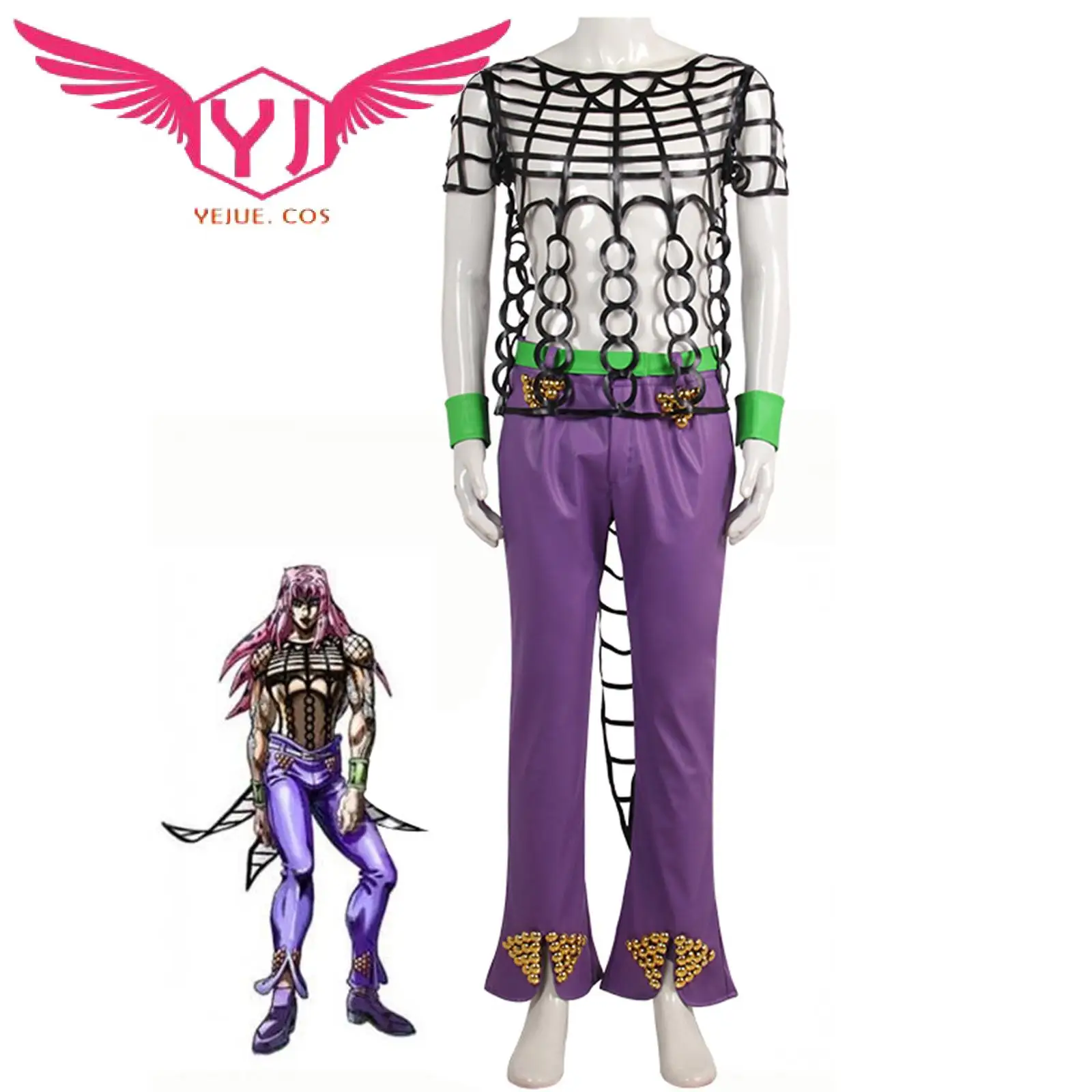 Kostum Cosplay Diavolo Petualangan Aneh JoJo Pakaian Kostum Karnaval Halloween Christmas Carnival Party Men Suit
Kostum Cosplay Diavolo Petualangan Aneh JoJo Pakaian Kostum Karnaval Halloween Christmas Carnival Party Men Suit