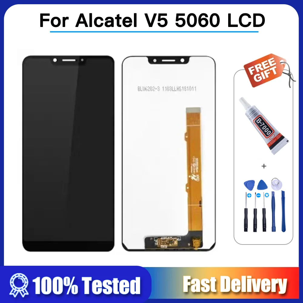 High quality screen For Alcatel 5V OT5060 5060D 5060 LCD Display And Touch Screen Digitizer Assembly + Tools + glue
High quality screen For Alcatel 5V OT5060 5060D 5060 LCD Display And Touch Screen Digitizer Assembly + Tools + glue
