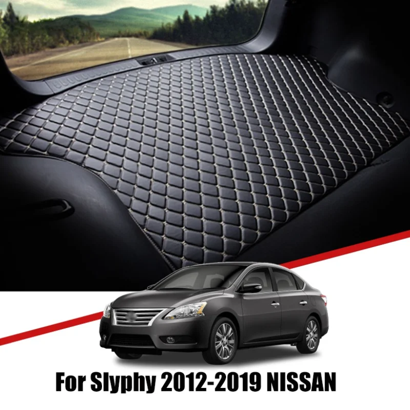 Кожаные коврики для багажника автомобиля под заказ для Nissan Sentra B17 Slyphy Pulsar 2012-2019, водонепроницаемый нескользящий поднос, аксессуары для груза
Кожаные коврики для багажника автомобиля под заказ для Nissan Sentra B17 Slyphy Pulsar 2012-2019, водонепроницаемый нескользящий поднос, аксессуары для груза