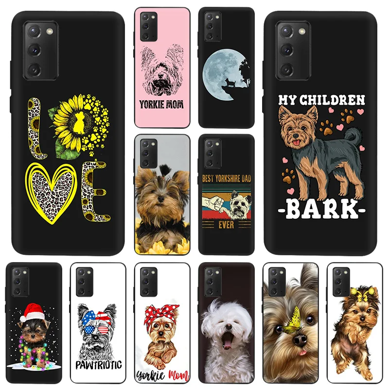 Phone Case For Samsung S21 Plus S20 FE S10 Lite S9 Yorkshire Terrier Dog Puppy Black Soft Cover For Galaxy Note 20 Ultra 10 9 8
Phone Case For Samsung S21 Plus S20 FE S10 Lite S9 Yorkshire Terrier Dog Puppy Black Soft Cover For Galaxy Note 20 Ultra 10 9 8