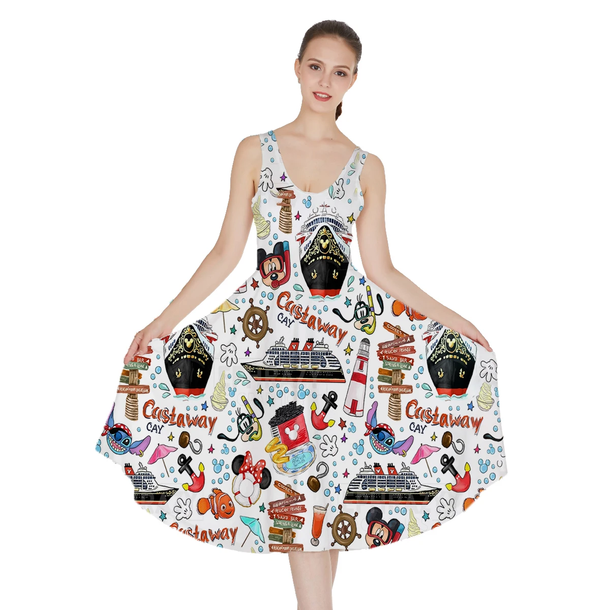 Disney Cruise Sexy Dress Women's Short Sleeve Dress Mickey Cruise Dress Disneyland Mickey And Friends Beach Dress
Disney Cruise Sexy Dress Women's Short Sleeve Dress Mickey Cruise Dress Disneyland Mickey And Friends Beach Dress