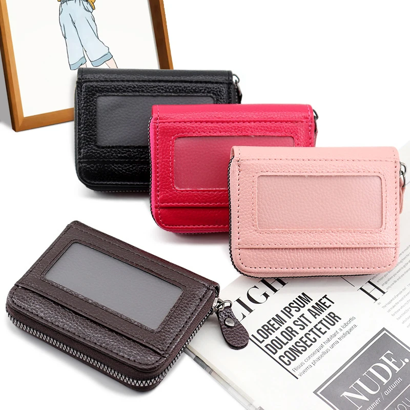 Fashion Leather Women Card Holder Zipper Large Capacity Female ID Credit Card Case Bag Wallet Monederos Carteras Para Mujer
Fashion Leather Women Card Holder Zipper Large Capacity Female ID Credit Card Case Bag Wallet Monederos Carteras Para Mujer