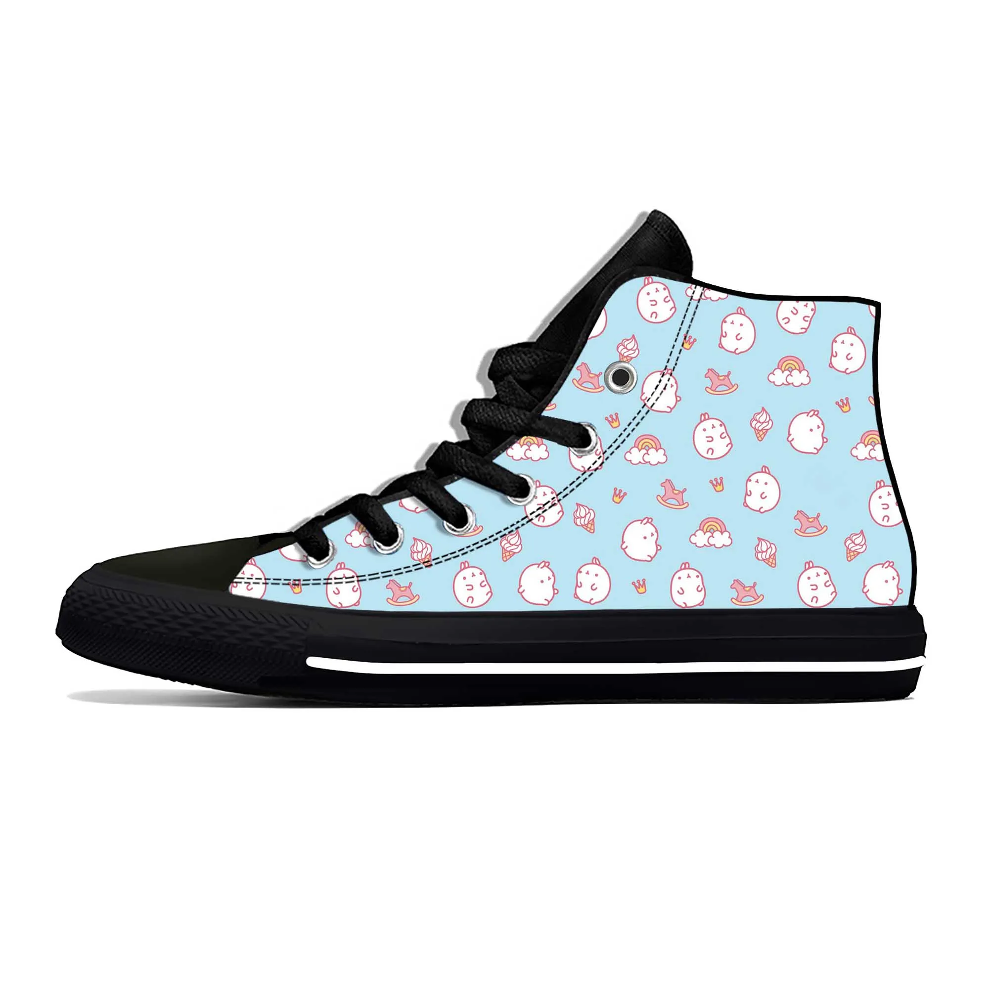 Anime Cartoon Manga Comic Molangs Funny Fashion Casual Cloth Shoes High Top Lightweight Breathable 3D Print Men Women Sneakers
Anime Cartoon Manga Comic Molangs Funny Fashion Casual Cloth Shoes High Top Lightweight Breathable 3D Print Men Women Sneakers