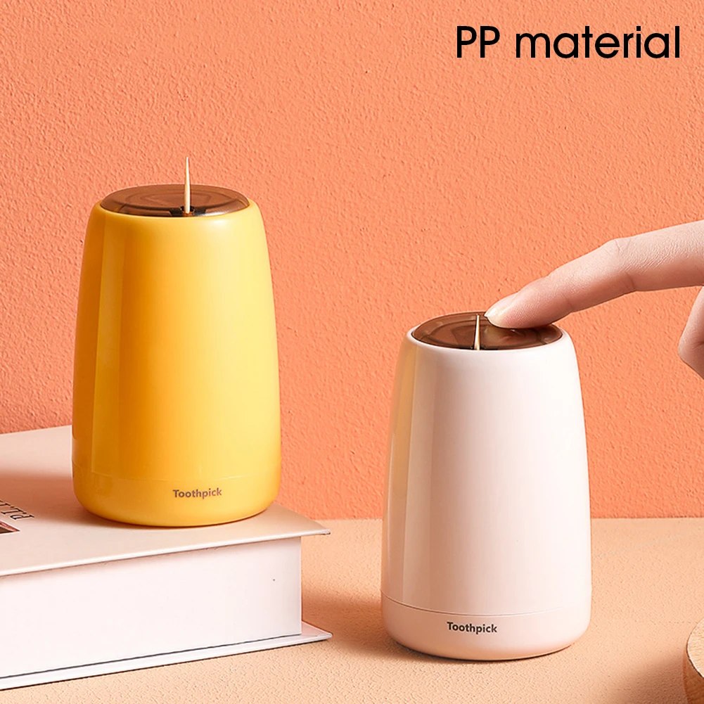 4 Colors Home Creative Automatically Pops Up Toothpick Box Convenient Life Home Living Room Dining Room Toothpick Storage Case
4 Colors Home Creative Automatically Pops Up Toothpick Box Convenient Life Home Living Room Dining Room Toothpick Storage Case