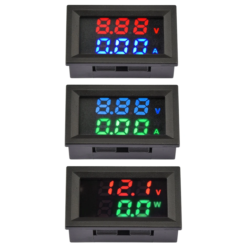 DC4-30V 10A 50A 100A LED Digital Voltmeter Ammeter Car Motocycle Voltage Current Meter Volt Detector Tester Monitor Panel
DC4-30V 10A 50A 100A LED Digital Voltmeter Ammeter Car Motocycle Voltage Current Meter Volt Detector Tester Monitor Panel