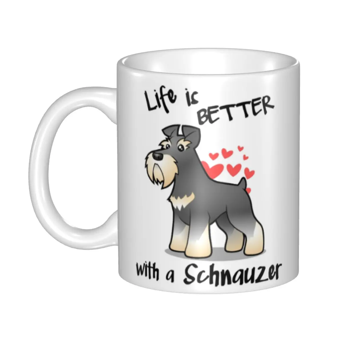 Miniature Schnauzer Dog Coffee Mugs DIY Customized Miniature Cartoon Puppy Ceramic Mug Creative Present
Miniature Schnauzer Dog Coffee Mugs DIY Customized Miniature Cartoon Puppy Ceramic Mug Creative Present