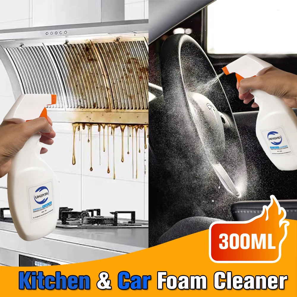 300ml New Technology Multi-Purpose Kitchen Cleaner Spray Cleaning Accessories Home Interior Car Oil Rust Stain Remover No Smell
300ml New Technology Multi-Purpose Kitchen Cleaner Spray Cleaning Accessories Home Interior Car Oil Rust Stain Remover No Smell