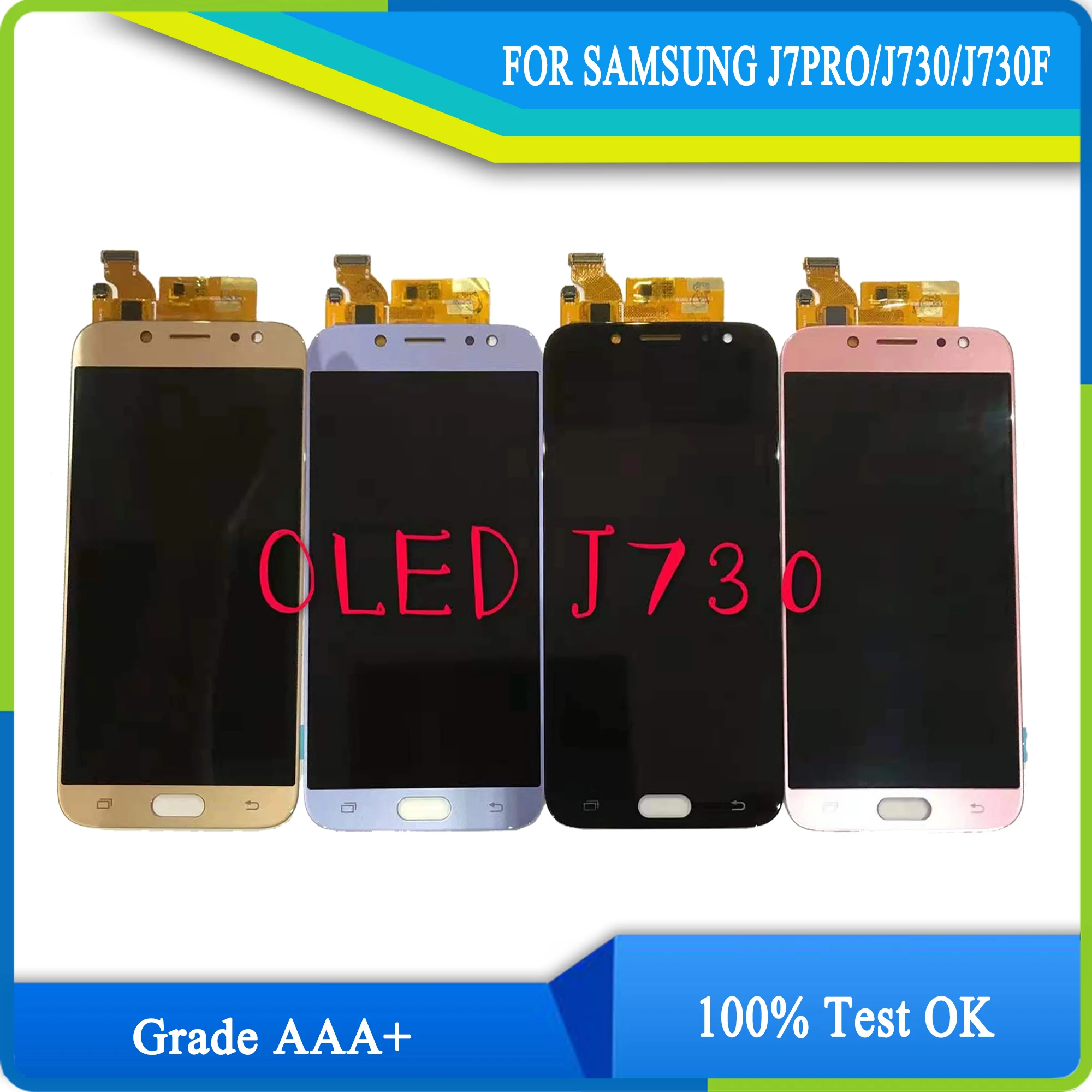 ЖК-дисплей Super Amoled для Samsung Galaxy J7 Pro 2017 J730 J730F, ЖК-дисплей и дигитайзер сенсорного экрана в сборе
ЖК-дисплей Super Amoled для Samsung Galaxy J7 Pro 2017 J730 J730F, ЖК-дисплей и дигитайзер сенсорного экрана в сборе