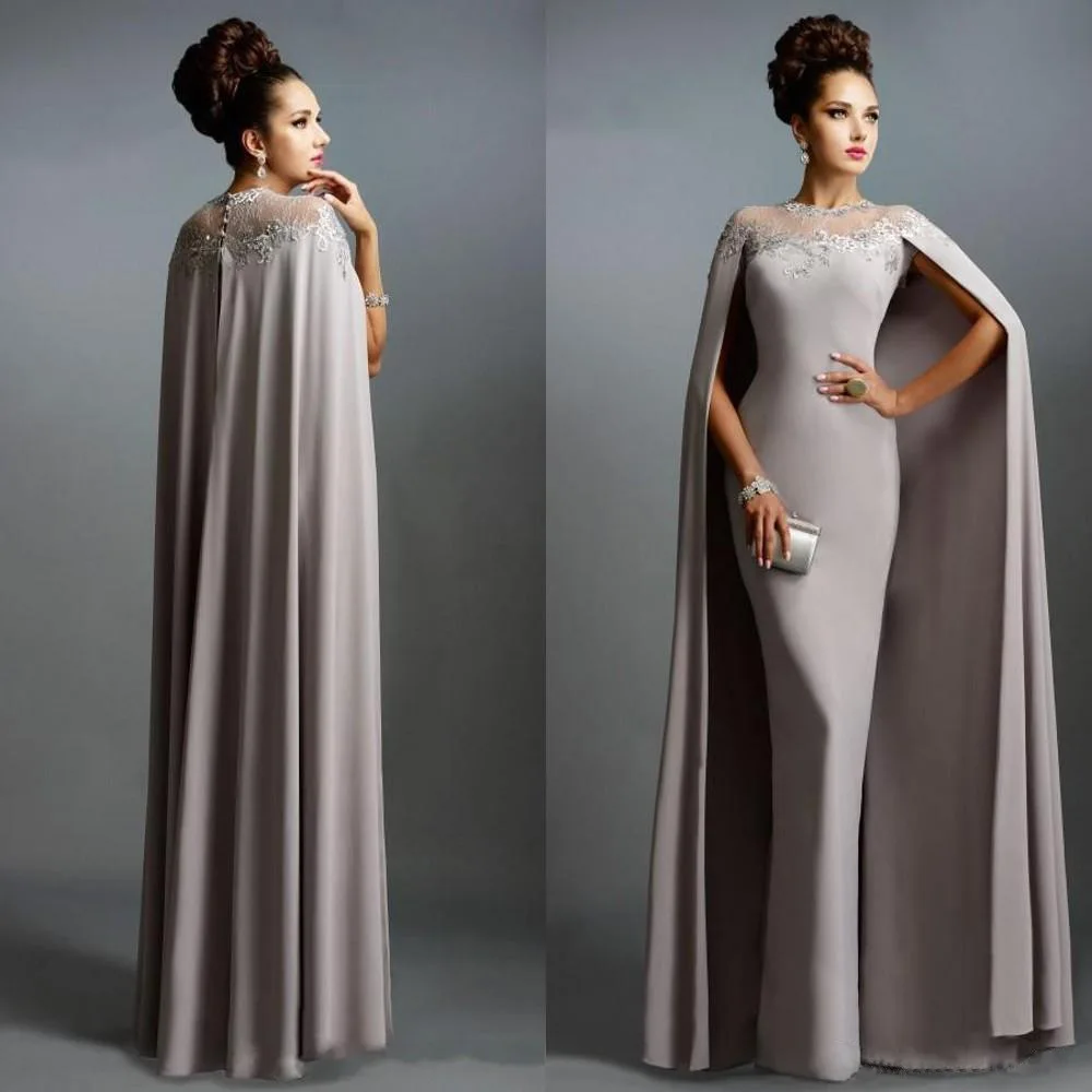 Prom Dresses for Woman Gray Pink Long Cape Waist Mermaid Dress Floor Length Elegant Formal Dresses Wedding Party Dresses 2022
Prom Dresses for Woman Gray Pink Long Cape Waist Mermaid Dress Floor Length Elegant Formal Dresses Wedding Party Dresses 2022