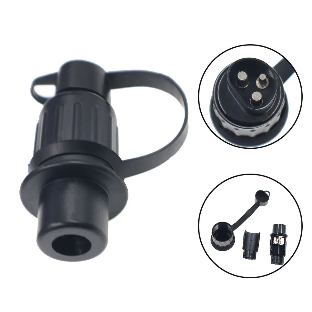 3Pin Trailer Plug Adapter Motorhome Power Cord Socket Connector Trailer Tractor Plug Socket Interior Replacement Parts
3Pin Trailer Plug Adapter Motorhome Power Cord Socket Connector Trailer Tractor Plug Socket Interior Replacement Parts
