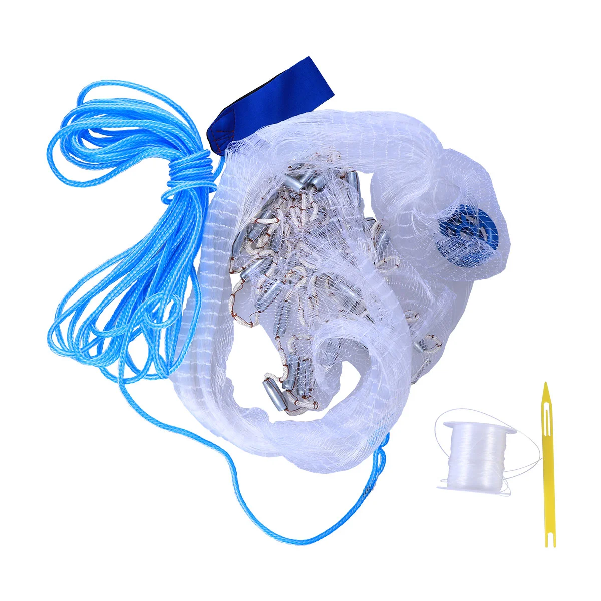 1pc Fishing Net Portable Foldable Trap Net Bait Cast Mesh for Crayfish Minnow Fishing Prawn
1pc Fishing Net Portable Foldable Trap Net Bait Cast Mesh for Crayfish Minnow Fishing Prawn