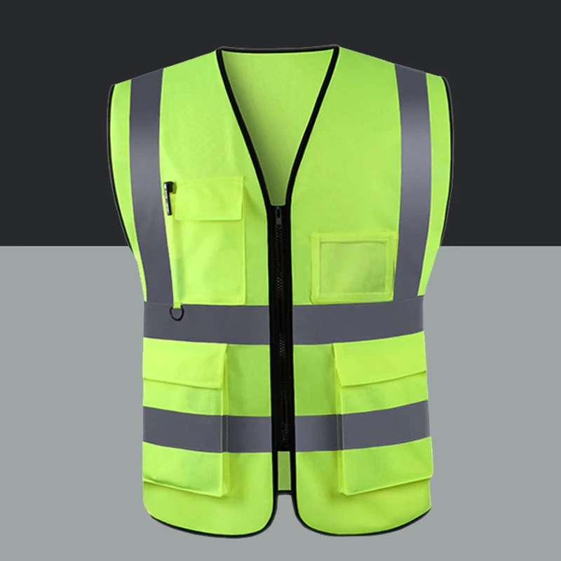 New Multi-pocket Reflective Safety Vest Bright Color Traffic Vest Railway Coal Miners Uniform Breathable Reflective Vest
New Multi-pocket Reflective Safety Vest Bright Color Traffic Vest Railway Coal Miners Uniform Breathable Reflective Vest