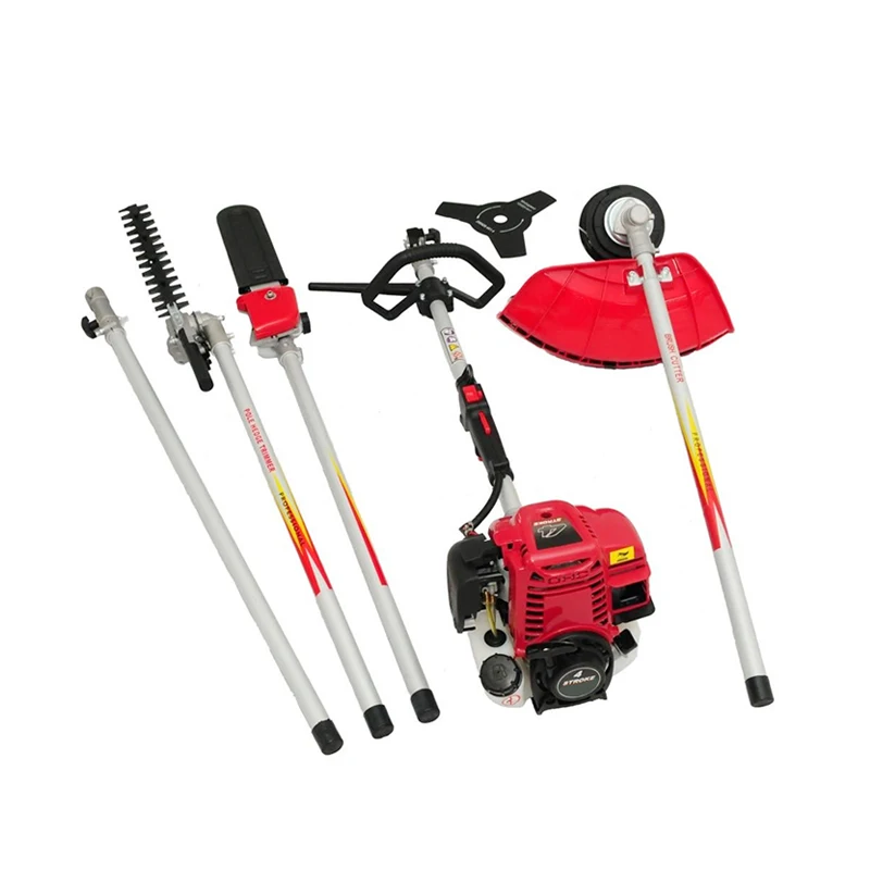 CGM438 Multi Function 4 in 1 Garden Trimmer Tools Gasoline Hedge Grass Trimmer Powerful Grass Brush Cutter and Pole Saw 
CGM438 Multi Function 4 in 1 Garden Trimmer Tools Gasoline Hedge Grass Trimmer Powerful Grass Brush Cutter and Pole Saw