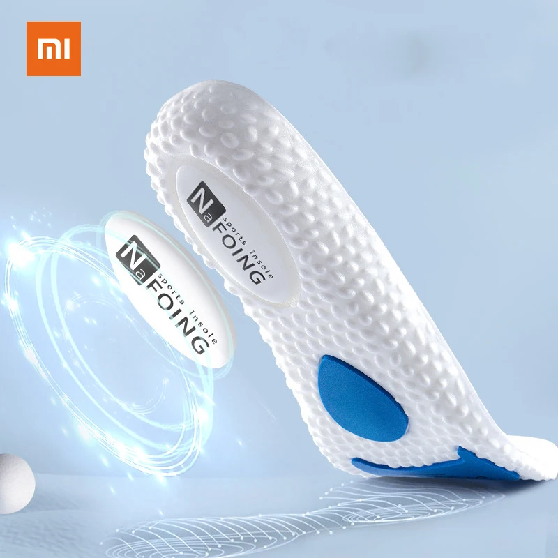 Новинка 2022 спортивные стельки Xiaomi для мужчин и женщин из пены с эффектом памяти