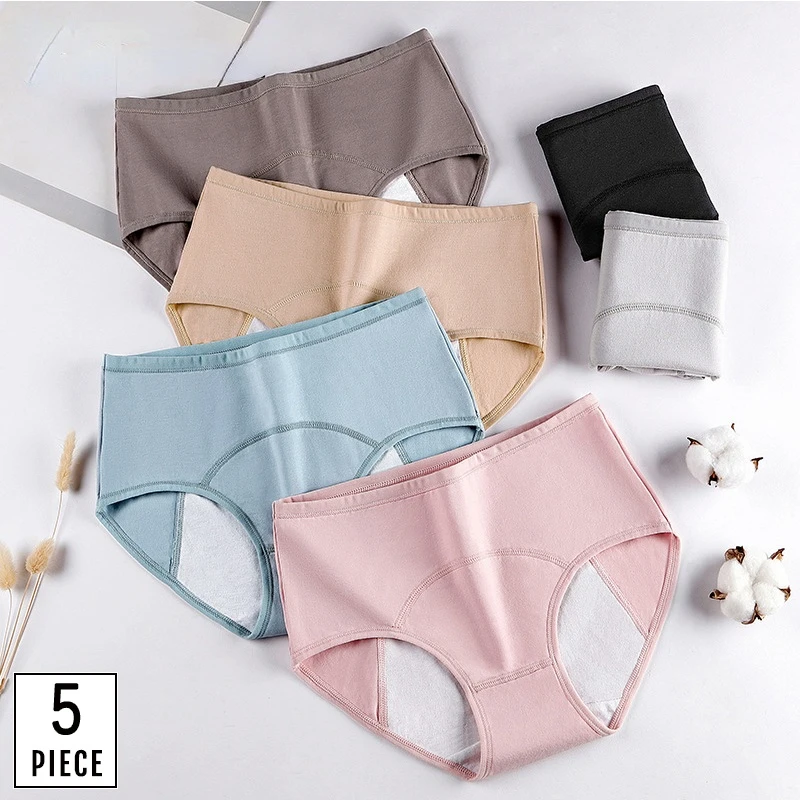 5 pcs / pack !Women Period Panties Sexy Leak Proof Menstrual Briefs Woman Underwear Cotton Plus Size Panties panties women
5 pcs / pack !Women Period Panties Sexy Leak Proof Menstrual Briefs Woman Underwear Cotton Plus Size Panties panties women