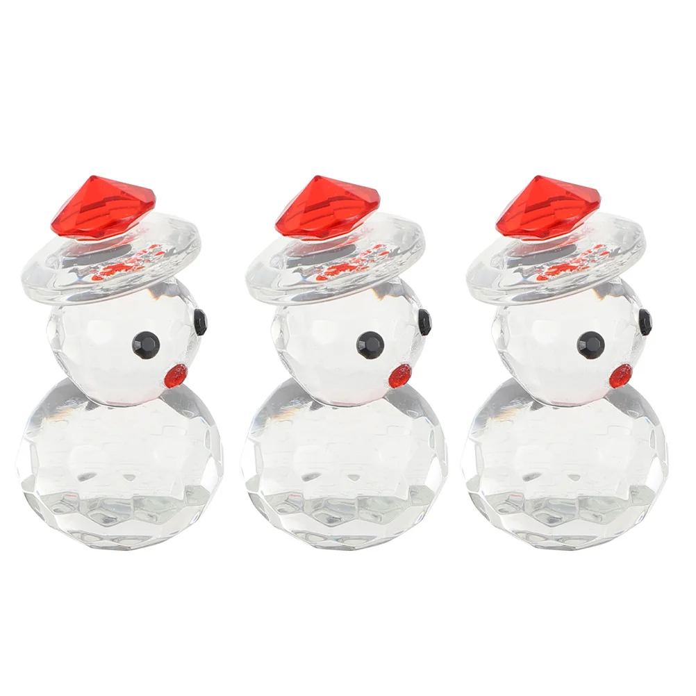Snowman Crystal Christmas Figurine Figurinesstatue Sculpturestatues Clearholiday Paperweightmini Decorations Ornament Miniature
Snowman Crystal Christmas Figurine Figurinesstatue Sculpturestatues Clearholiday Paperweightmini Decorations Ornament Miniature