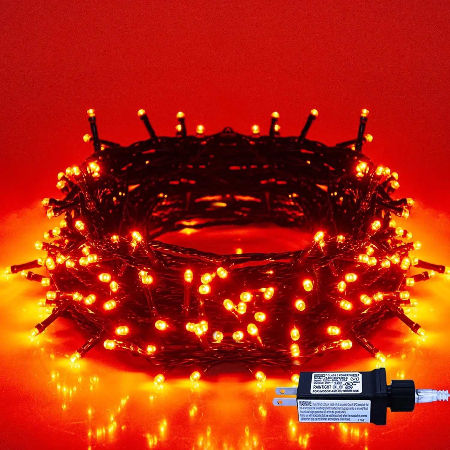 Free Shipping Halloween Indoor String Lights Orange - 220 LEDs 82ft/25m 8 Modes End-to-End Plug in Outdoor Waterproof Decorative
Free Shipping Halloween Indoor String Lights Orange - 220 LEDs 82ft/25m 8 Modes End-to-End Plug in Outdoor Waterproof Decorative