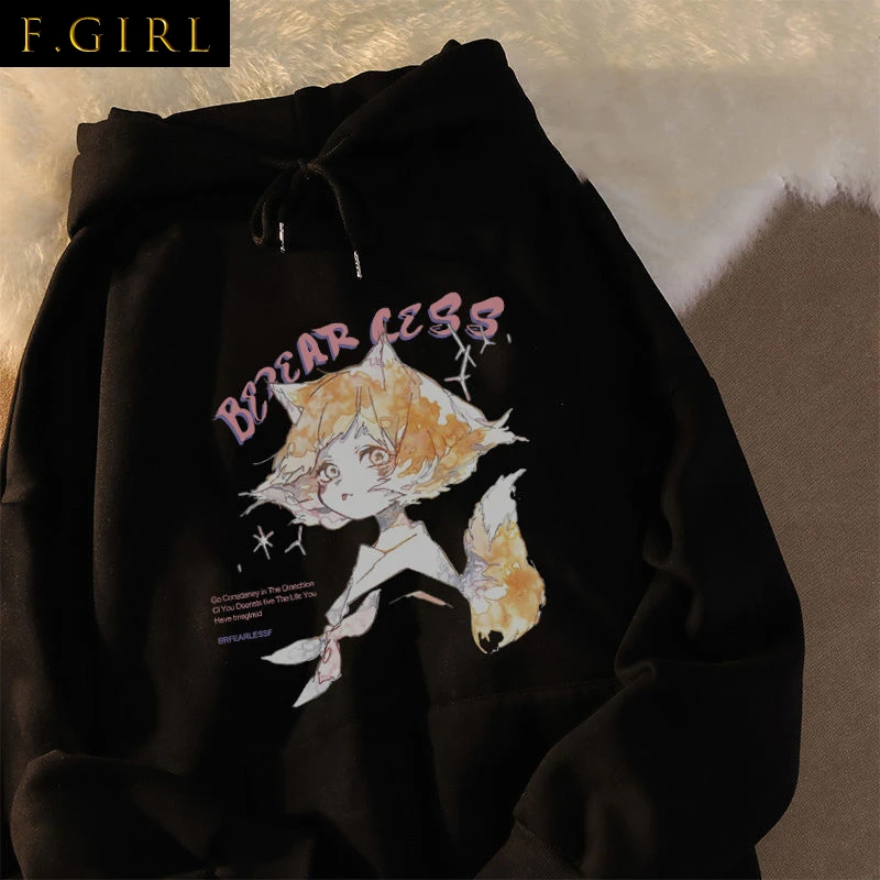 2022 Fashion Teens Spring Clothes Japan Style Fox Girl Anime Hoodie Oversized Sweatshirt Harajuku Long Sleeve Tops Streetwear
2022 Fashion Teens Spring Clothes Japan Style Fox Girl Anime Hoodie Oversized Sweatshirt Harajuku Long Sleeve Tops Streetwear