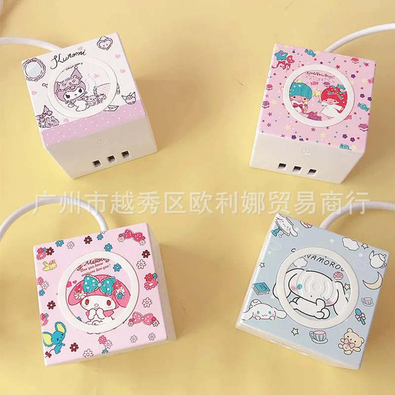Милый плюшевый мультяшный персонаж Kuromi My Melody Cinnamoroll Kitty Sanrio, милая Usb-розетка, интеллектуальная розетка с несколькими отверстиями, аниме, под...
Милый плюшевый мультяшный персонаж Kuromi My Melody Cinnamoroll Kitty Sanrio, милая Usb-розетка, интеллектуальная розетка с несколькими отверстиями, аниме, под...