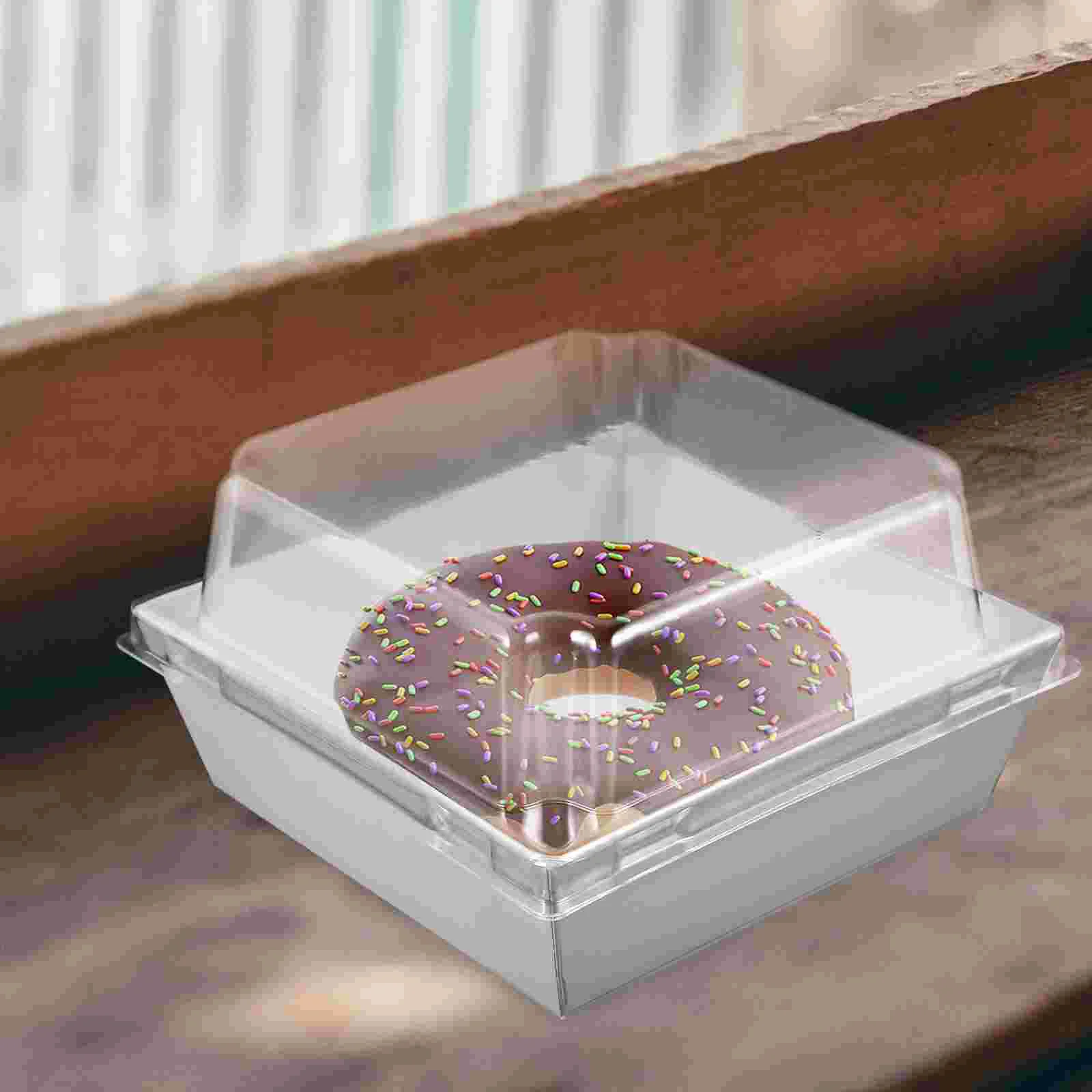 50 Pcs Sandwich Containers Cake Cookie Swiss Roll Dessert Plastic Biscuit Party Accessory Case
50 Pcs Sandwich Containers Cake Cookie Swiss Roll Dessert Plastic Biscuit Party Accessory Case