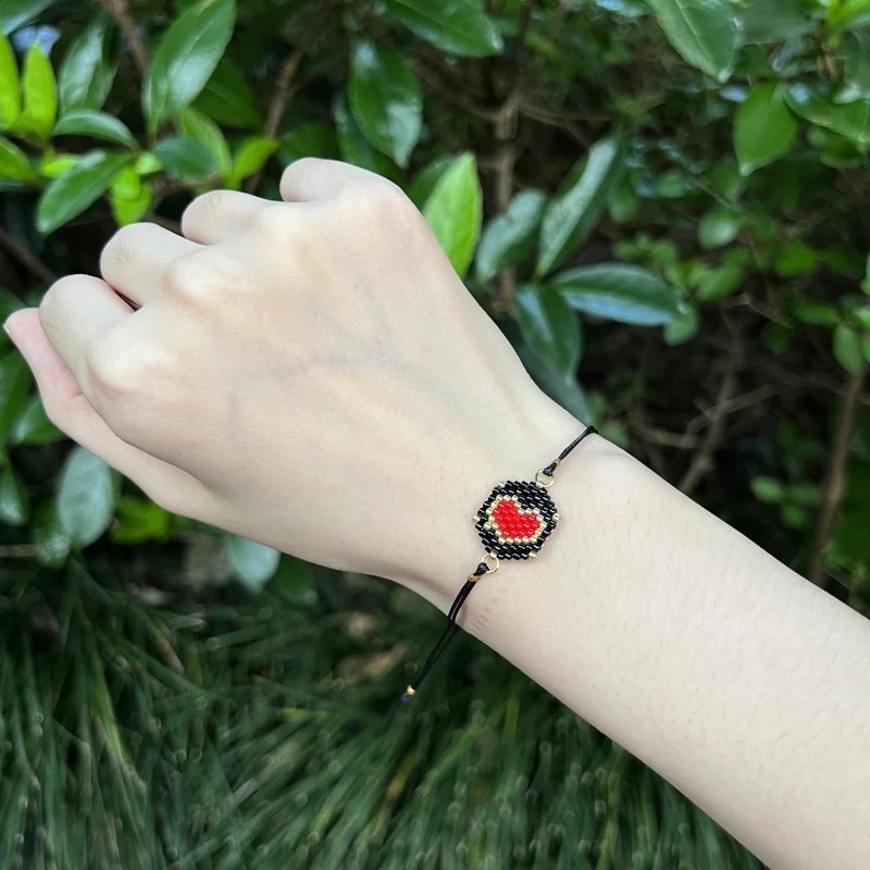 Fairywoo New Sweet Love Bracelet Handmade Woven Miyuki Bead Jewelry Bracelets Accessory Cute For Woman Bulk Wholesale Bracelet
Fairywoo New Sweet Love Bracelet Handmade Woven Miyuki Bead Jewelry Bracelets Accessory Cute For Woman Bulk Wholesale Bracelet