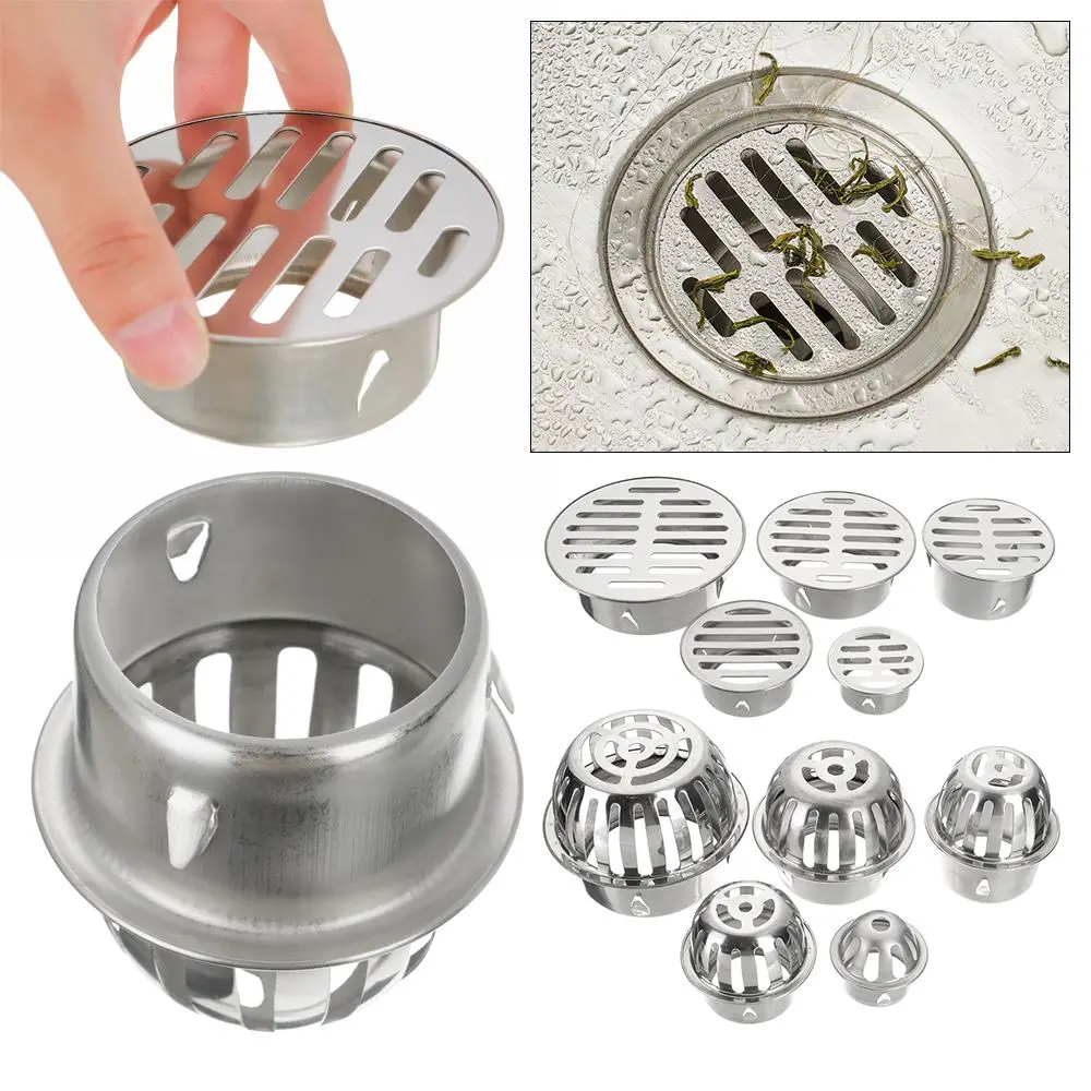 Stainless Steel Anti-blocking Durable Drainage Plumbing Fitting Roof Floor Drain Rain Pipe Cap Balcony Drainage Cover
Stainless Steel Anti-blocking Durable Drainage Plumbing Fitting Roof Floor Drain Rain Pipe Cap Balcony Drainage Cover