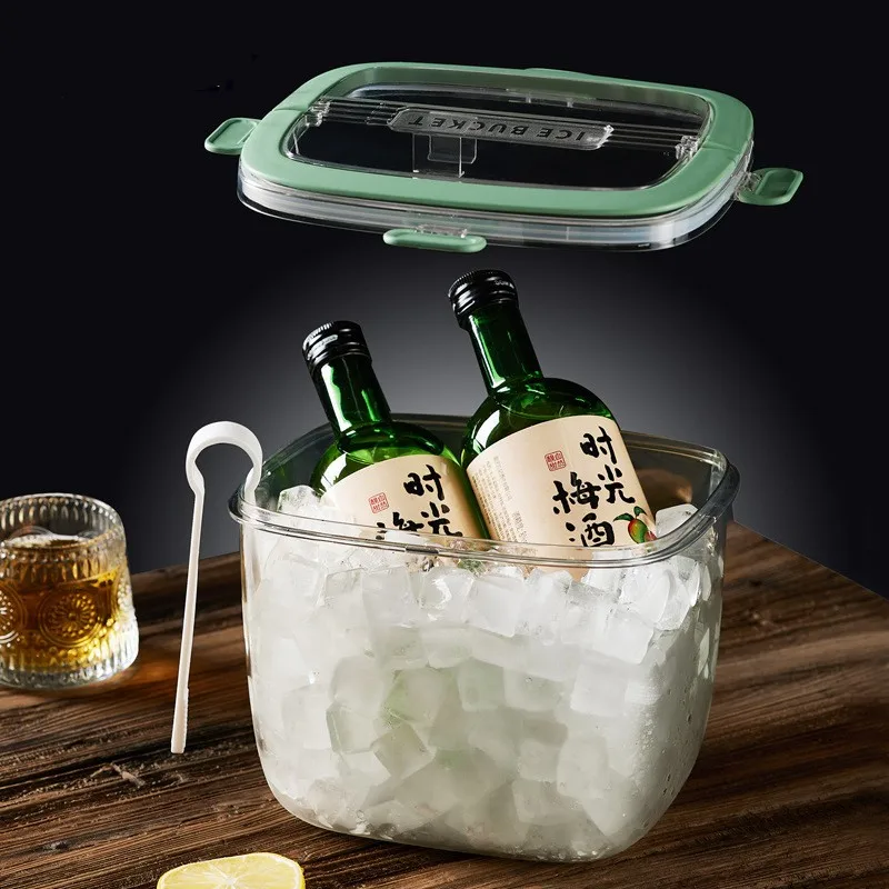 Wine Ice Picnic Ice Champagne Outdoor Party Portable Bucket With Bucket Container Beer Cooler Fruit Ice Lid Camping Block
Wine Ice Picnic Ice Champagne Outdoor Party Portable Bucket With Bucket Container Beer Cooler Fruit Ice Lid Camping Block