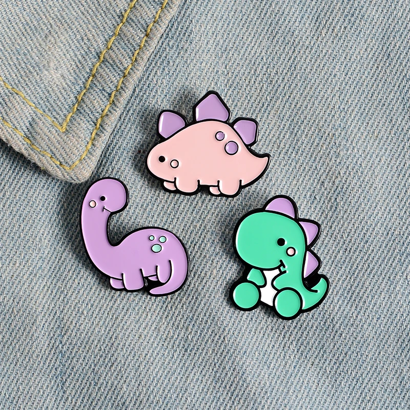 Cartoon Cute Dinosaur Enamel Pin Denim Backpack Alloy Brooch Men and Women Lapel Badge Kawaii child Fashion Jewelry Accessories
Cartoon Cute Dinosaur Enamel Pin Denim Backpack Alloy Brooch Men and Women Lapel Badge Kawaii child Fashion Jewelry Accessories
