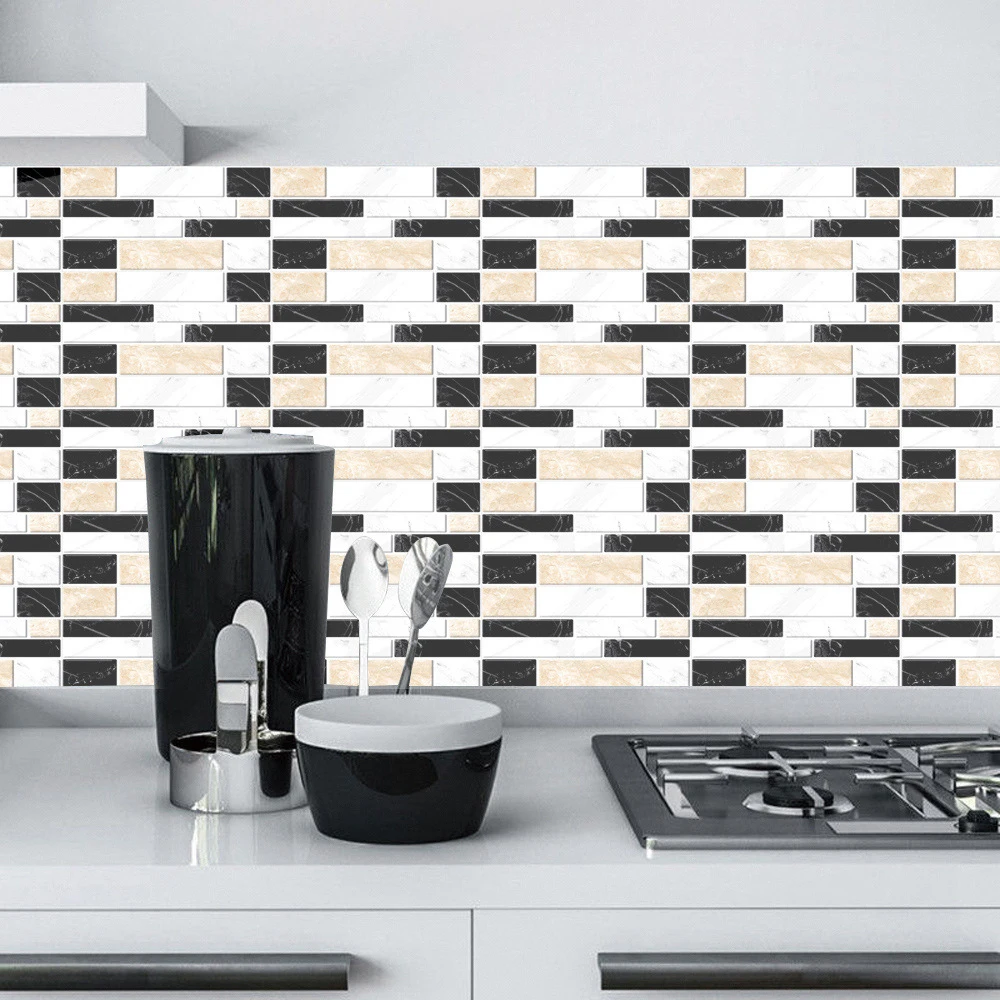 3D Tile Backsplash Stickers Waterproof Self-Adhesive Peel Creative Home Kitchen Bathroom 3D Tile Backsplash Stickers gass
3D Tile Backsplash Stickers Waterproof Self-Adhesive Peel Creative Home Kitchen Bathroom 3D Tile Backsplash Stickers gass