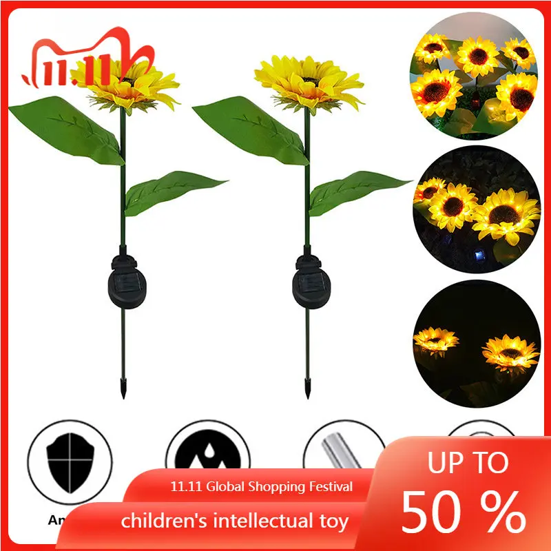 2022Hot Solar Sunflower Lights Garden Lights Waterproof LED Sunflower Lawn Light for Outdoor Yard Pathway Lawn Garden Decoration
2022Hot Solar Sunflower Lights Garden Lights Waterproof LED Sunflower Lawn Light for Outdoor Yard Pathway Lawn Garden Decoration
