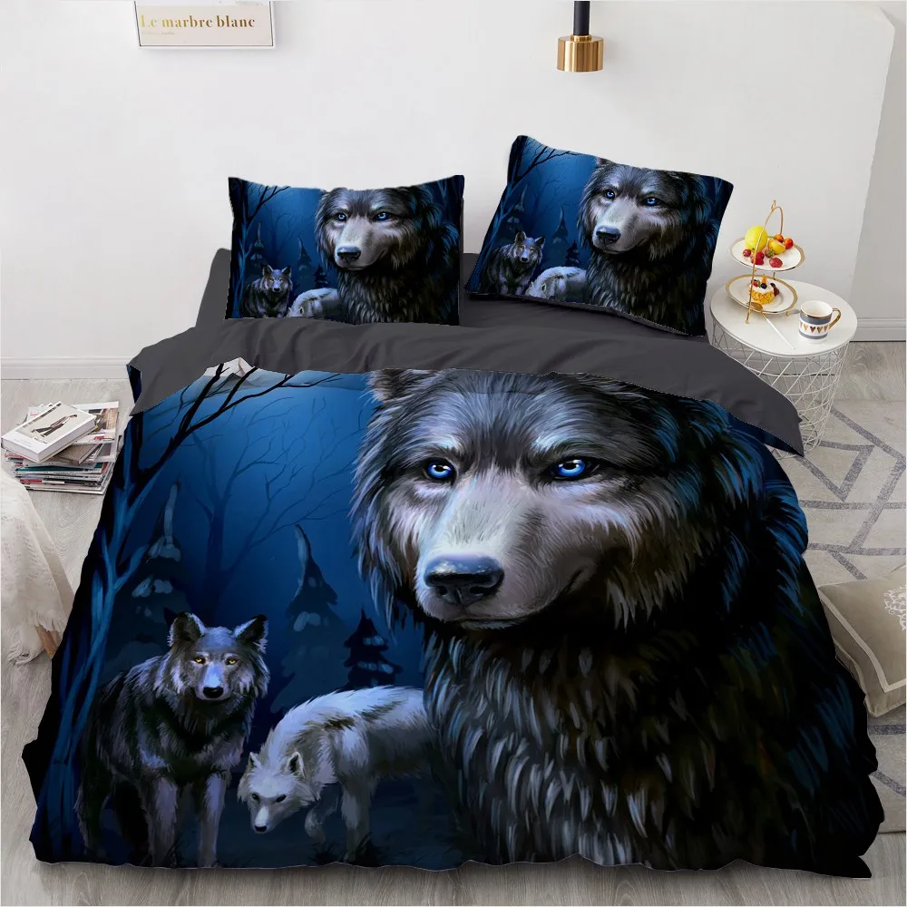 Wolf 3D Duvet Cover Sets Home Decor S Quilt Modern Bedspreads Single Queen King Size Dropshipping
Wolf 3D Duvet Cover Sets Home Decor S Quilt Modern Bedspreads Single Queen King Size Dropshipping