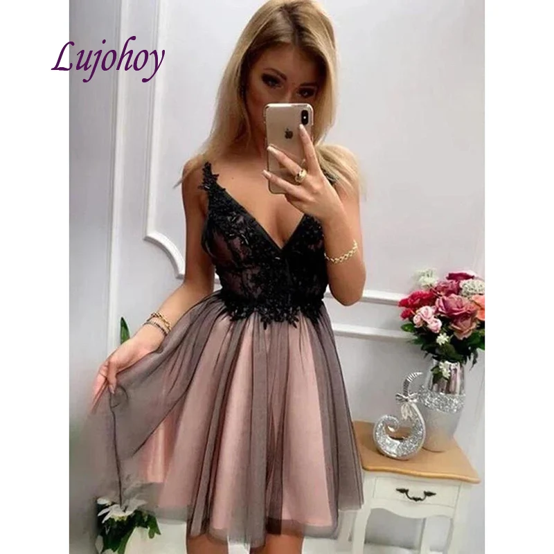 Sexy Short Cocktail Dress Party Tulle Little Ladies Girl Women Prom Homecoming Graduation Semi Formal Dress
Sexy Short Cocktail Dress Party Tulle Little Ladies Girl Women Prom Homecoming Graduation Semi Formal Dress